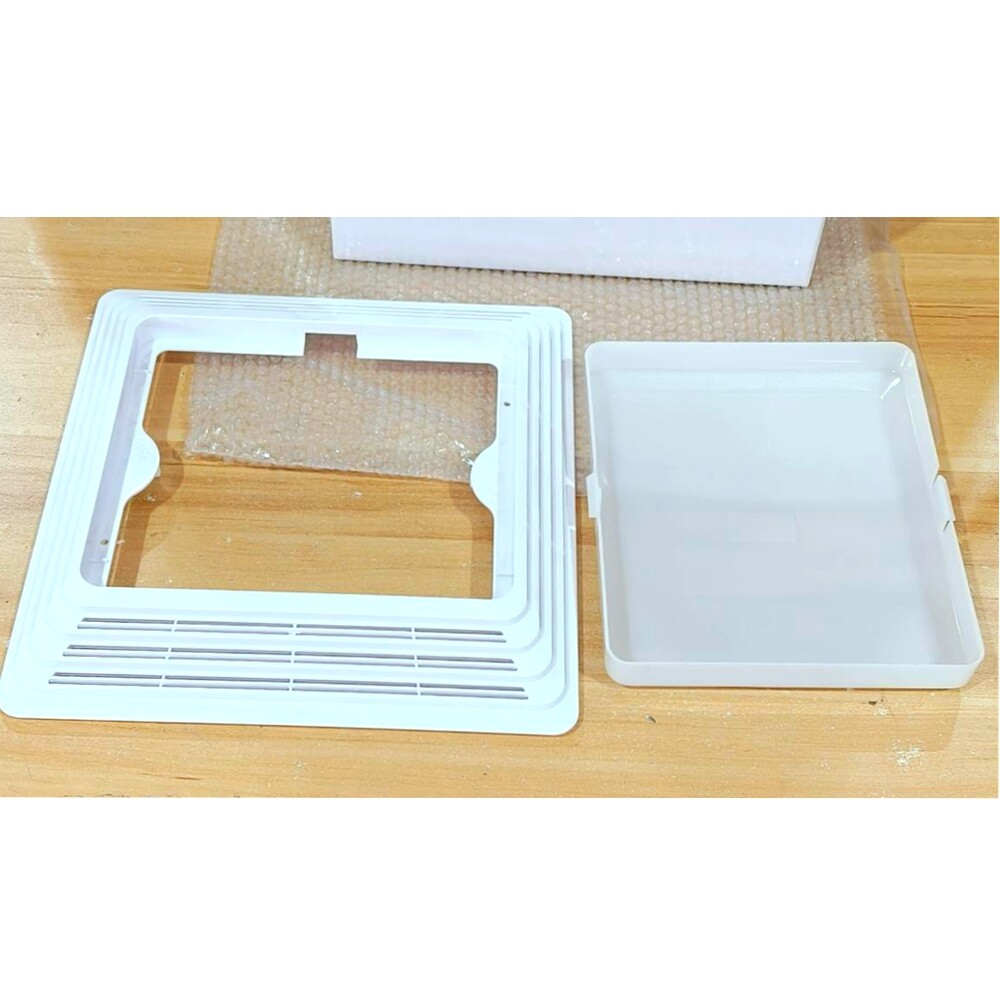 Fits Broan Nutone S97014094 Bathroom Fan Cover Grille and Lens-Fits 678 679 more
