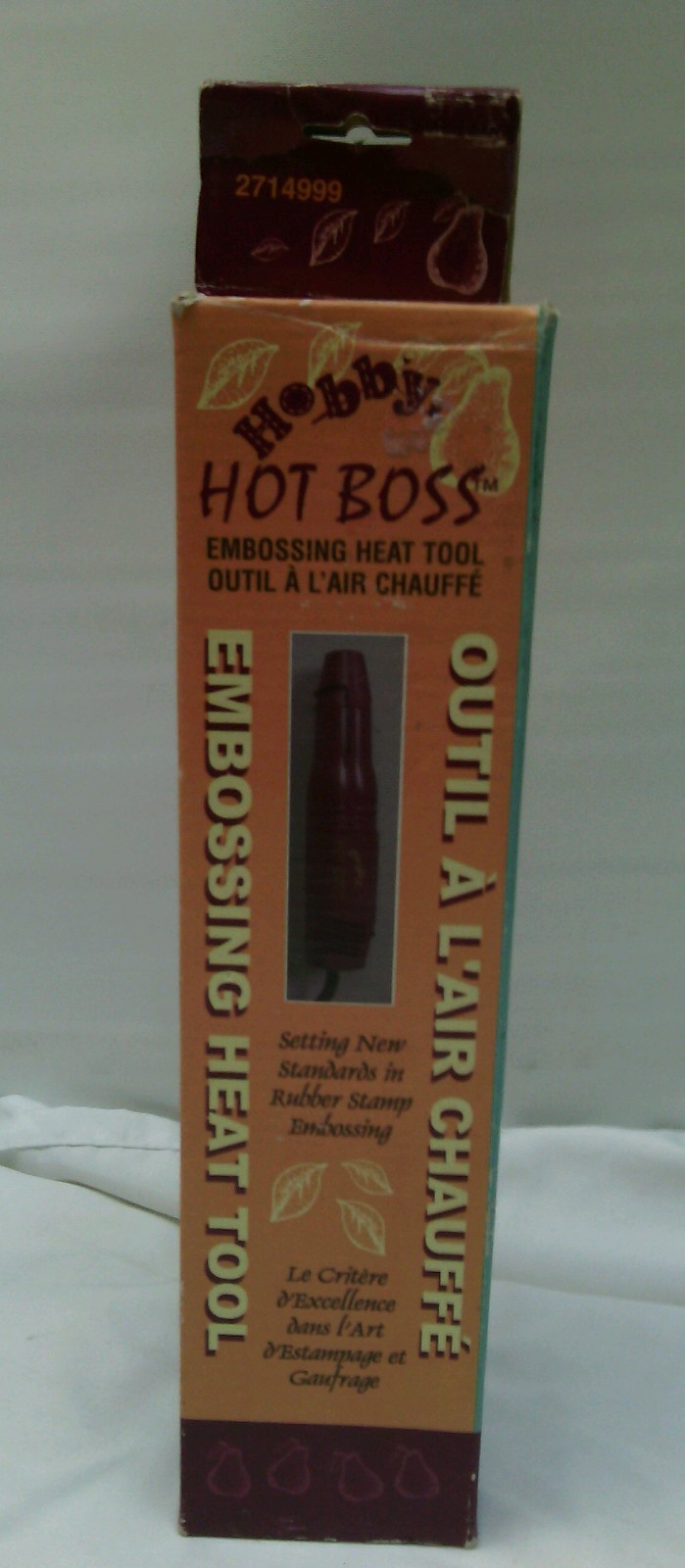 HOT BOSS Embossing Heat Tool for Rubber Stamping #MT-100 VGC