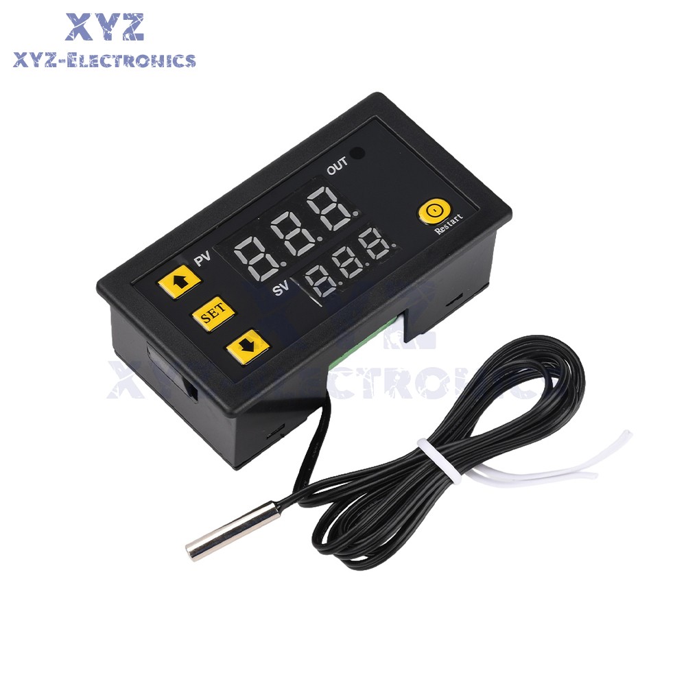 W3230 Digital Temperature Controller Thermostat 20A -55℃-120℃ Relay Output DC/AC