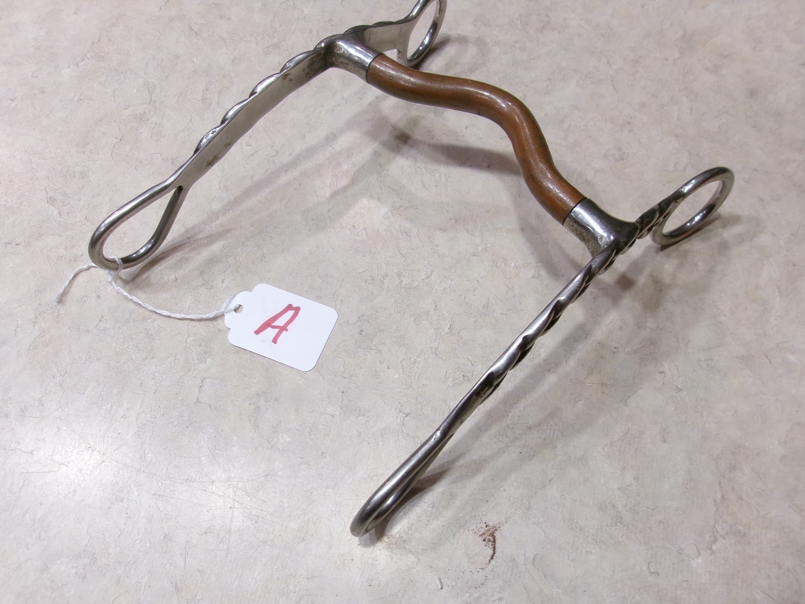 High QUALITY Fancy Heavy Stainless CHAIN Link - BIT~5" COPPER Mouth