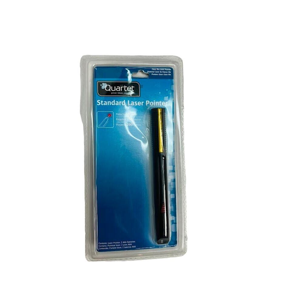 NEW! Quartet General Purpose Laser Pointer, Class 3a, Plastic, Black