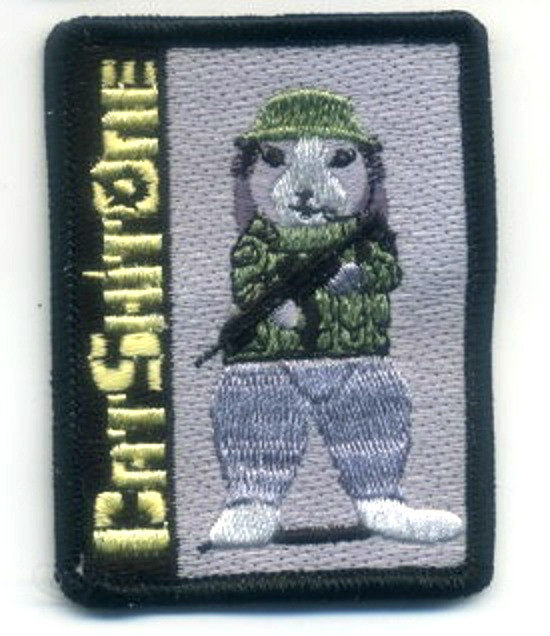 Tallie WAR TROPHY SFG SP OPS RANGERS vêlkrö PATCH: Cat-Shit-One Taliban Whacker