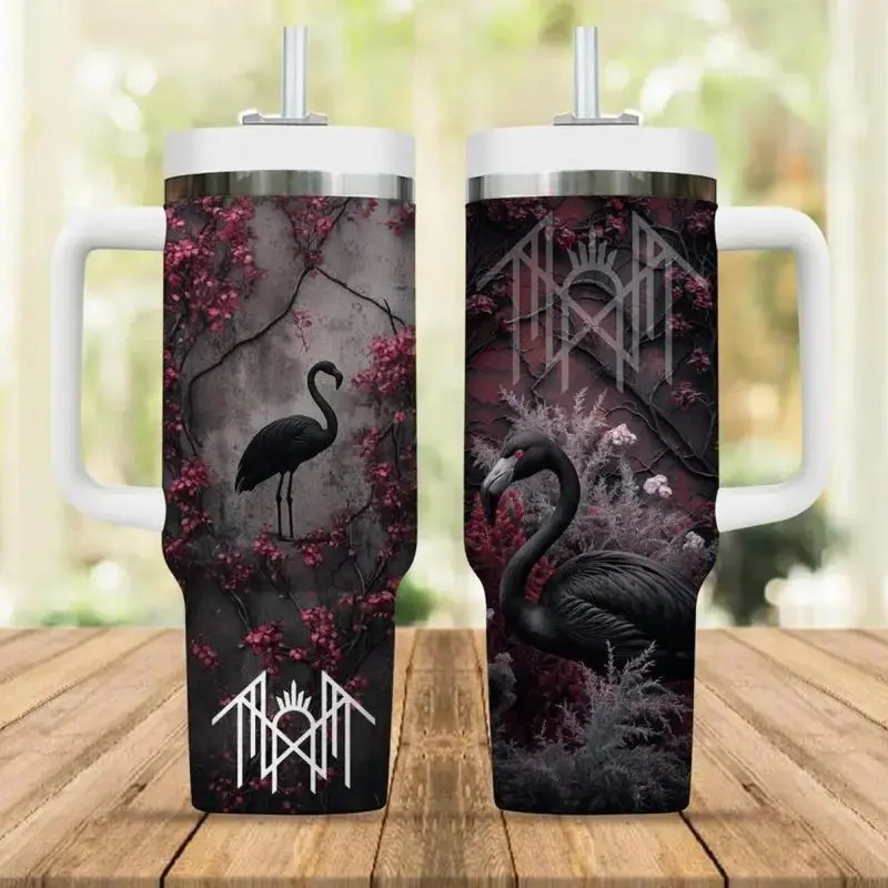 Band Music Tour 40oz Tumbler, Lover Sleep Token Tumbler Gift, Hot Cold Drink Cup