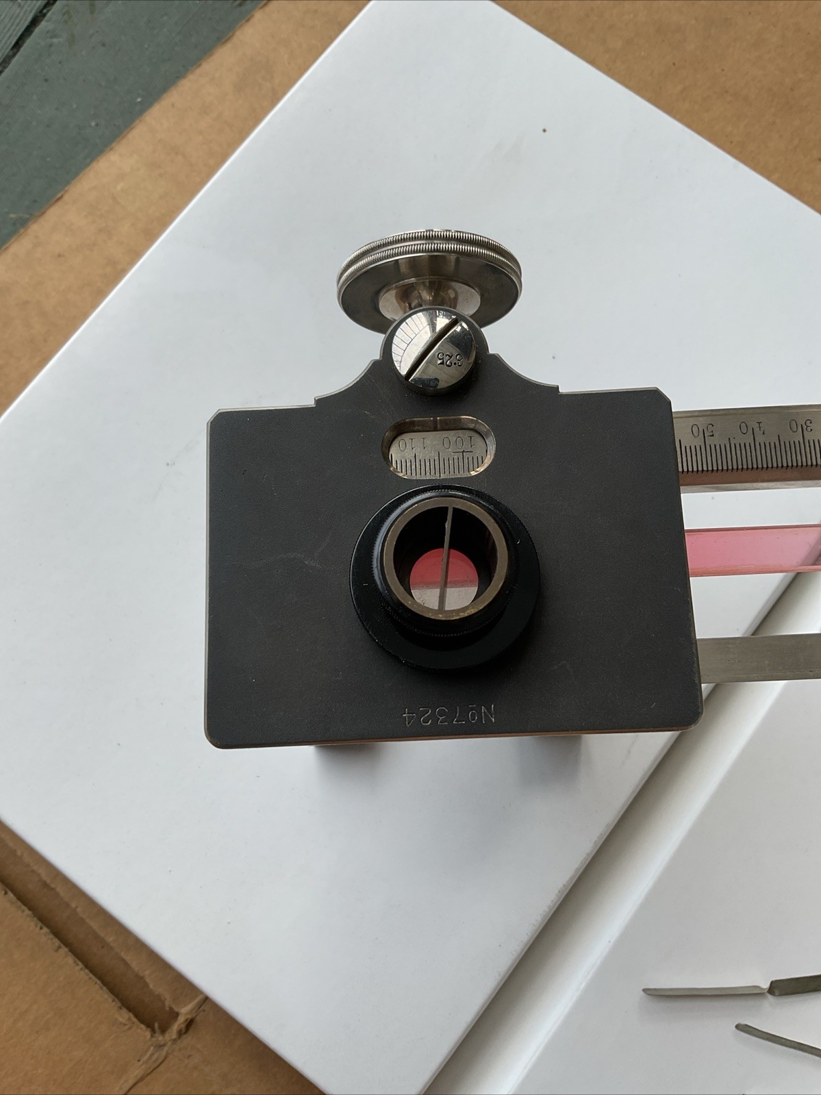 Antique 19th Century C. Reichart Hamometer Relative Microscope