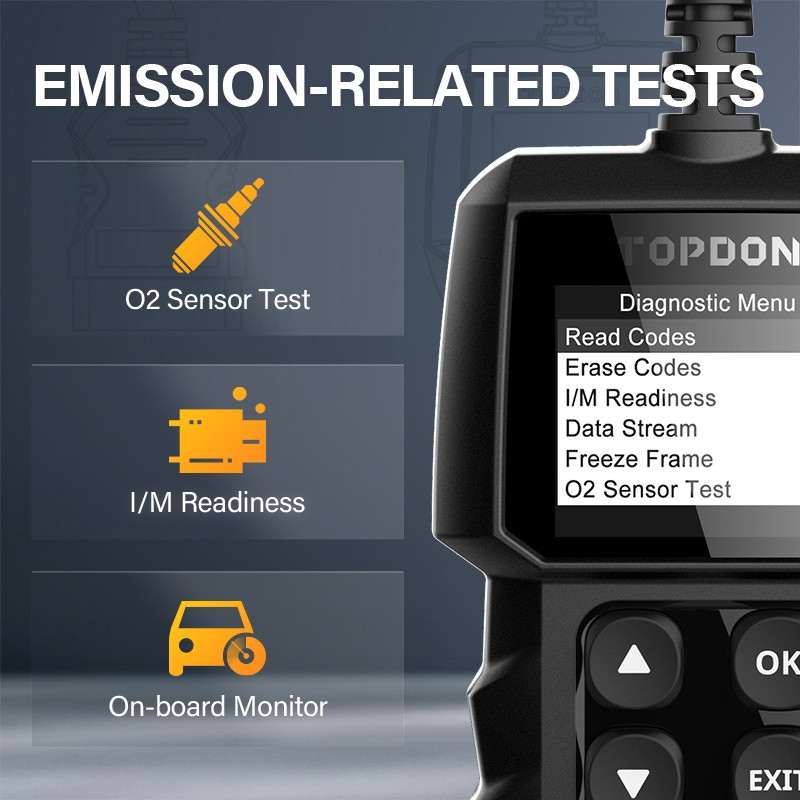 TOPDON AL300 Car OBD2 Diagnostic Tool Engine Fault Code Reader