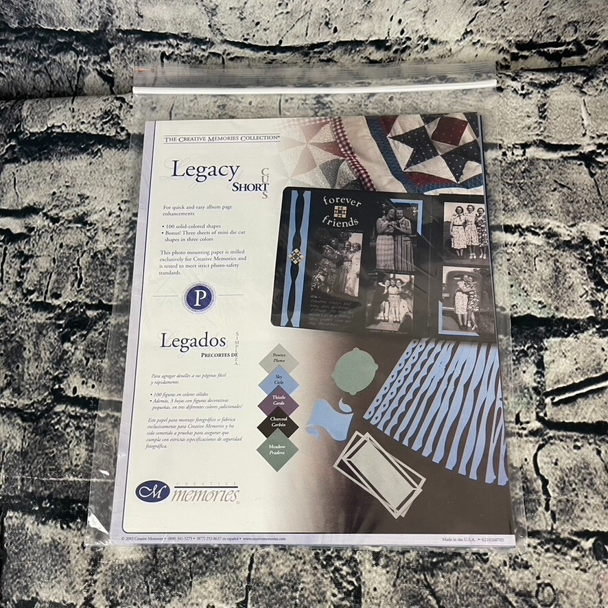 Creative Memories LEGACY SHORT CUTS Geometric Shapes