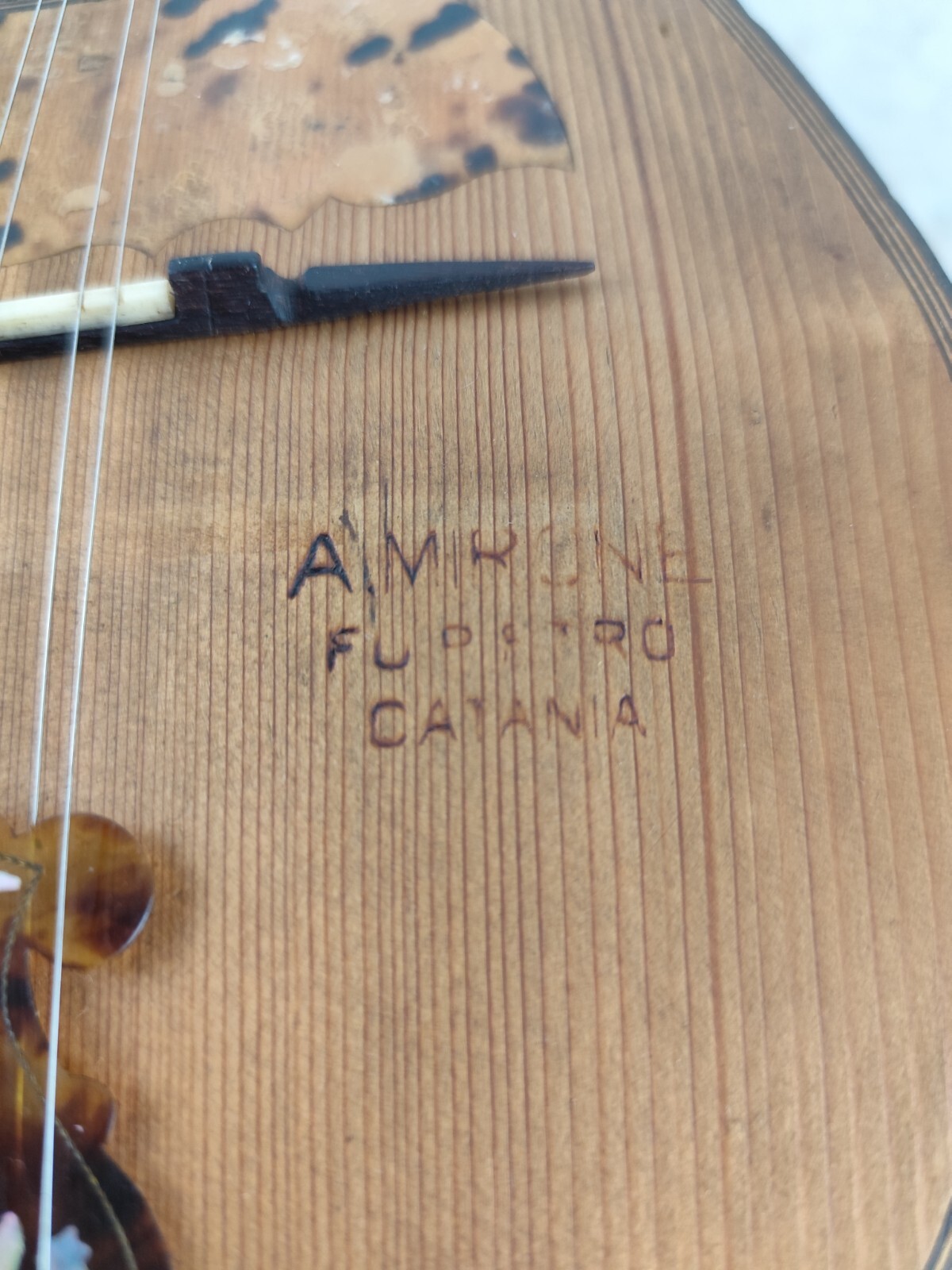 Mandolin 4/4 A. Mirone 1910 Catania 曼陀林 만돌린マンドリン