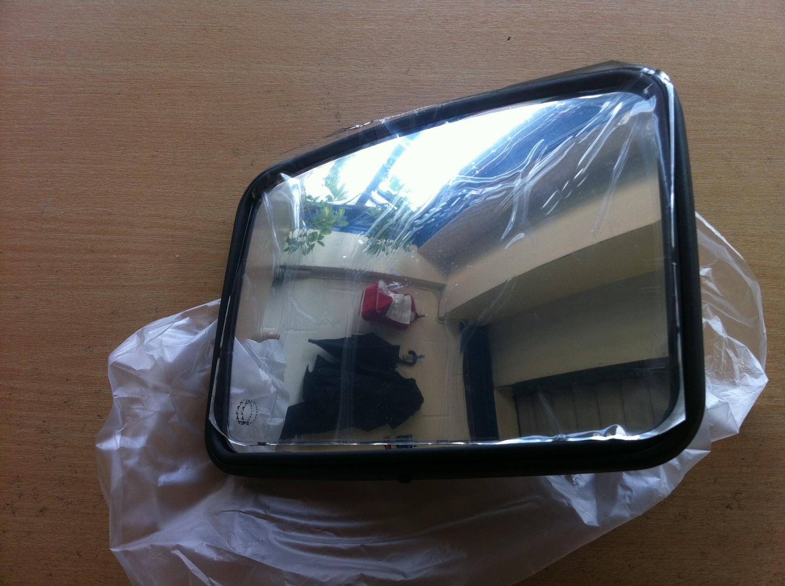 Genuine SPAFAX VM3 Universal Van Lorry Bus Unbreakable Mirror - NEW - 205x150 mm