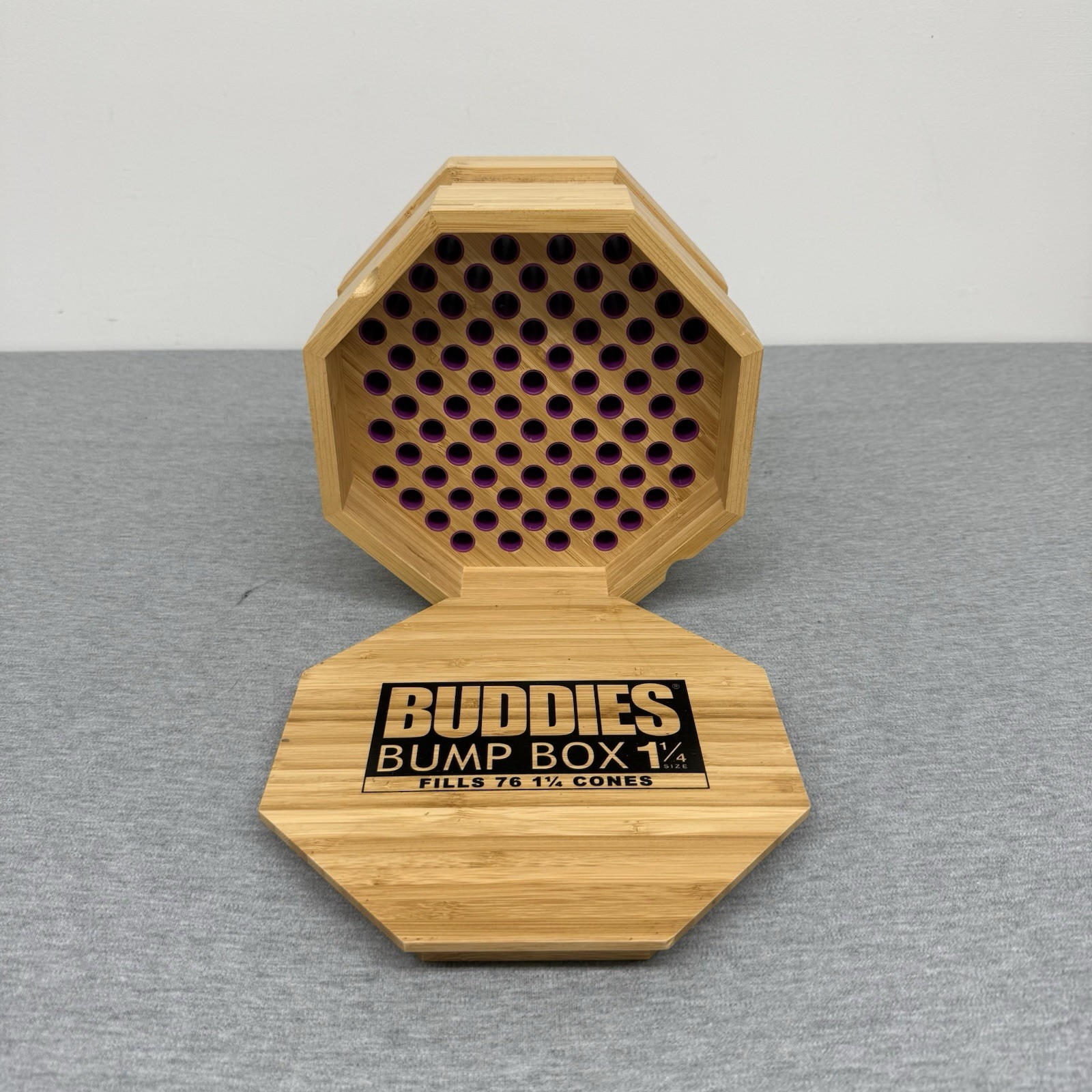 Buddies Bump Box Tobacco Roller Fills 76 1-1/4 Size Cones