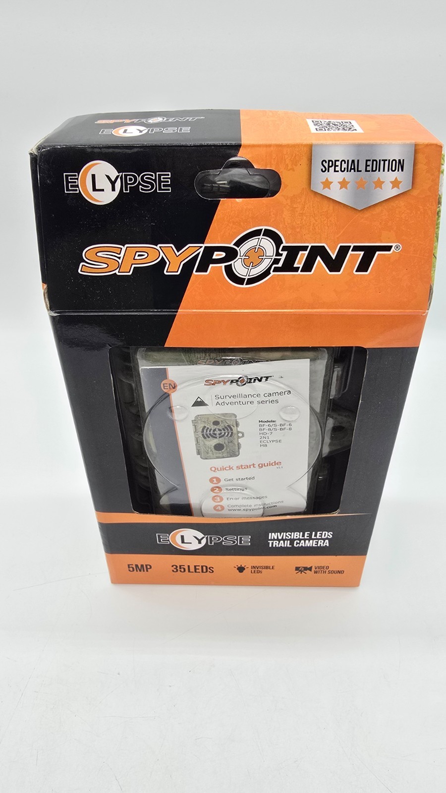 Spypoint Eclypse 5 MP Trail Camera Hunting Gear Non-Cellular