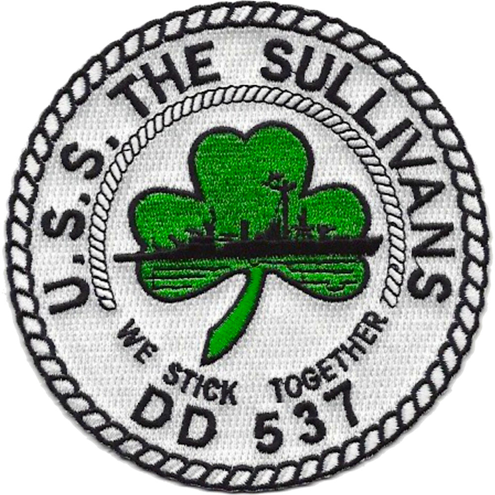 DD-537 USS The Sullivans Patch