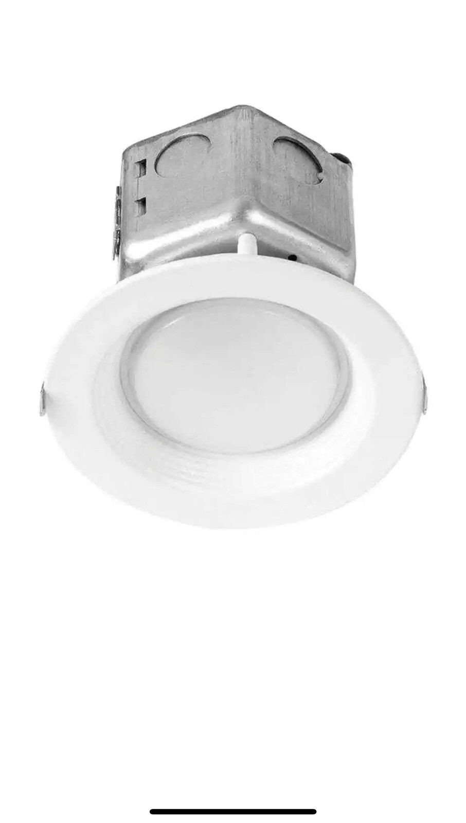 Halco 65-Watt Equivalent 10-Watt 4 In. Dimmable White Integrated LED