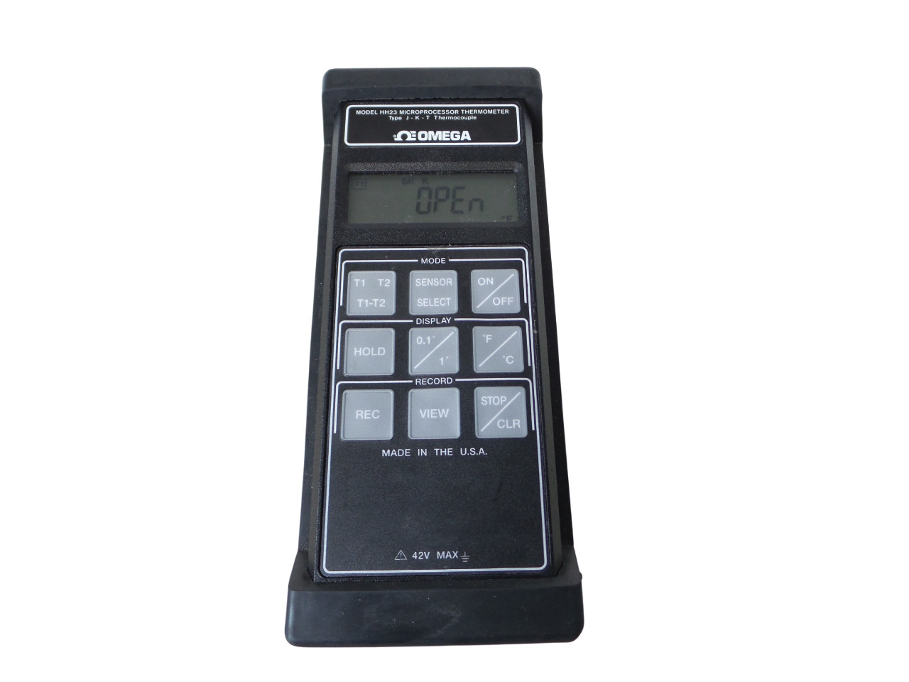Omega HH23 Microprocessor Thermometer Type J-K-T Thermocouple