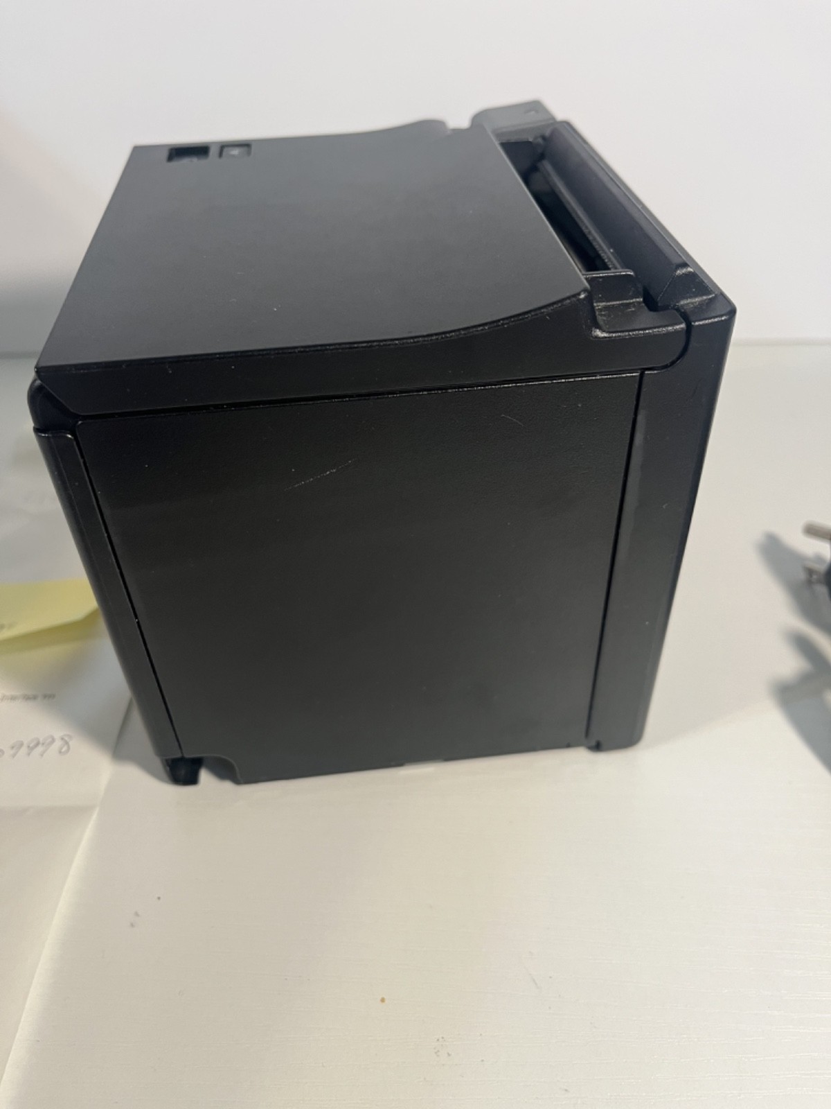 EPSON TMm30ii BLUETOOTH LAN Printer + Power Supply TESTED #a9998