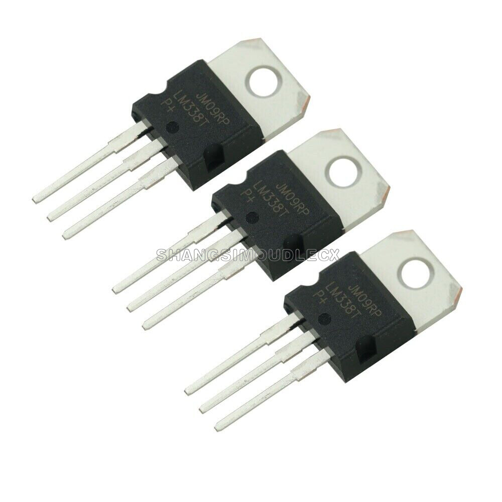 10pcs LM338T LM338 voltage regulator 1.2V to 32V 5A TO-220