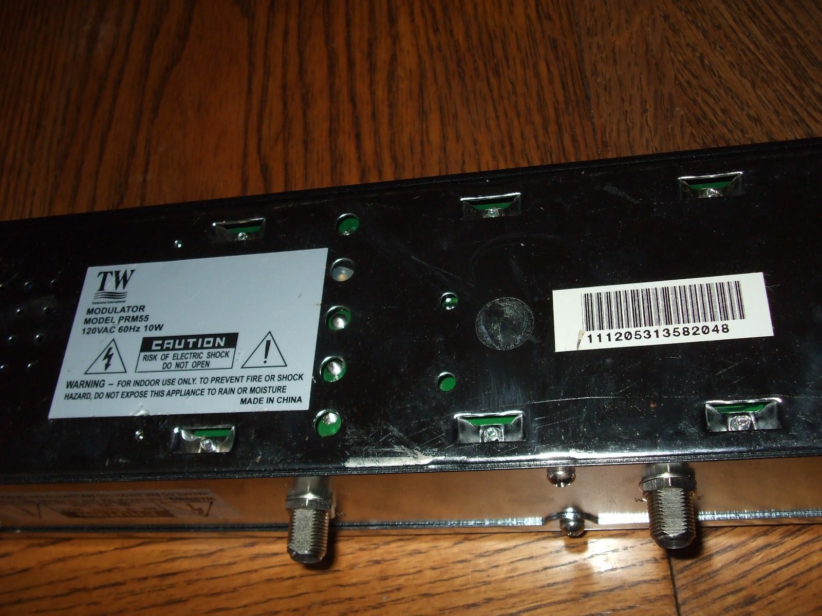 TRADEWIND INTERNATIONAL RACK MOUNT PRM55 AUDIO VIDEO MODULATOR
