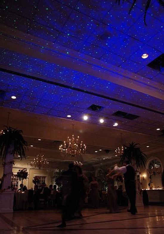 Laser Twilight Stars Projector Night Light Effect and Blue Cloud