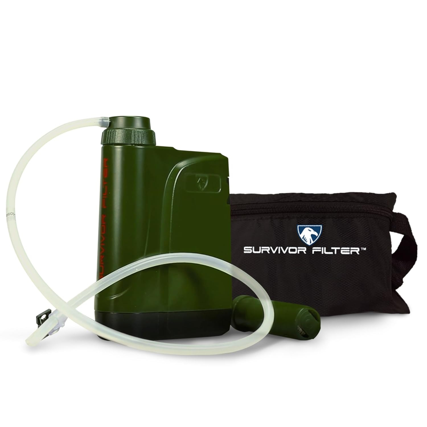 PRO X - Electric Portable Camping Water Filter - Filters Bacteria, Parasite, Vir