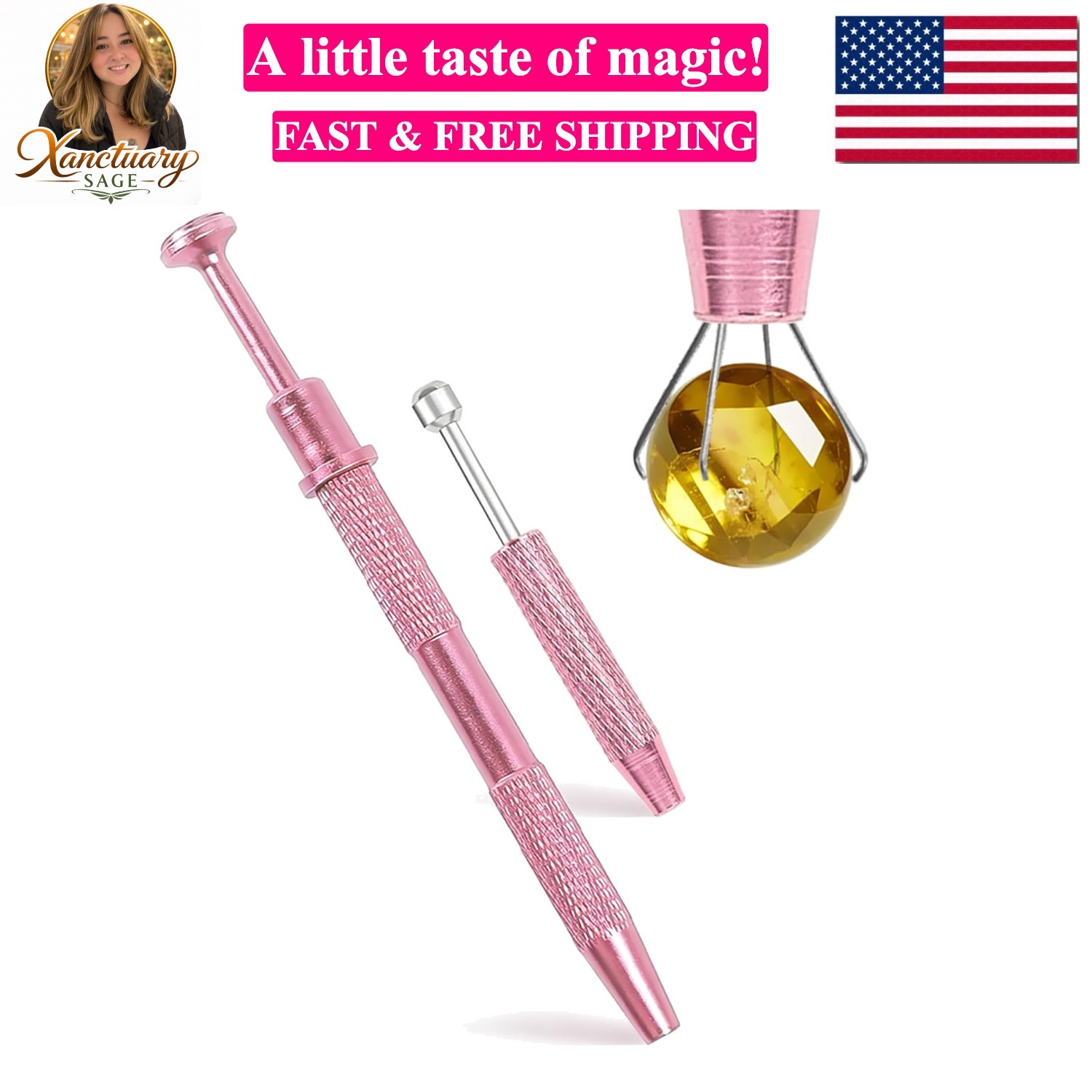 2 Pcs Piercing Changing Tools, 4-Claw Grabber Tool & Ball Holder for Flat Bac...