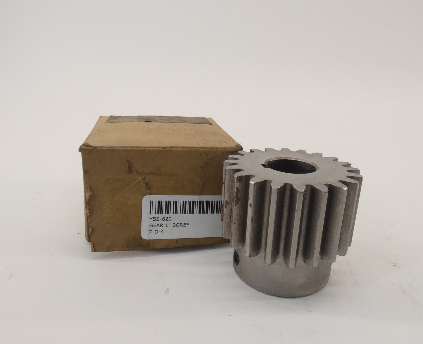 Browning YSS820 Spur Gear 1" Bore 1/4" Key - NEW Surplus!