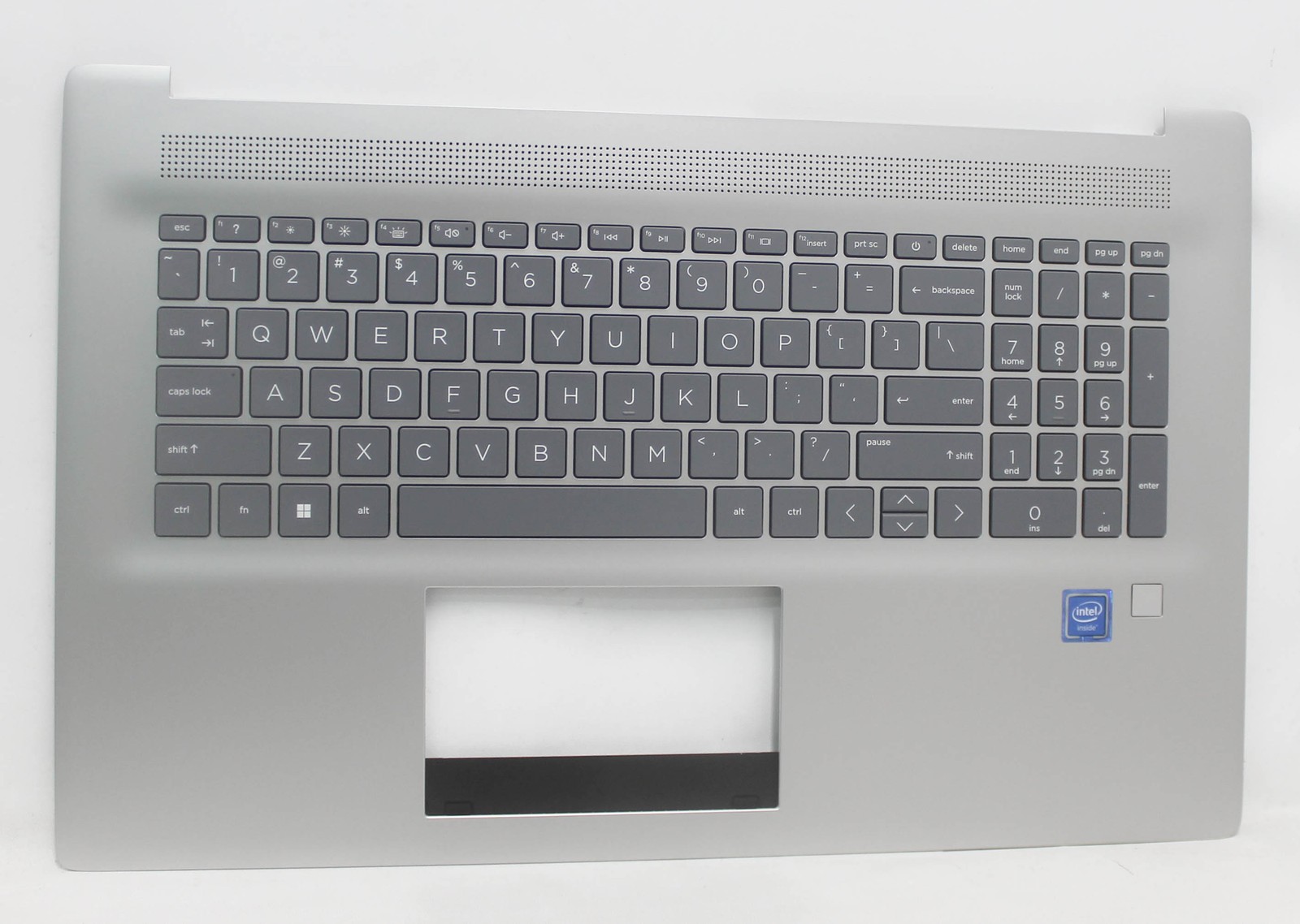 N39378-001 Hp Palmrest Top Cover Nsv Fpr With Keyboard 17-Cn0692Ds "GRADE A"
