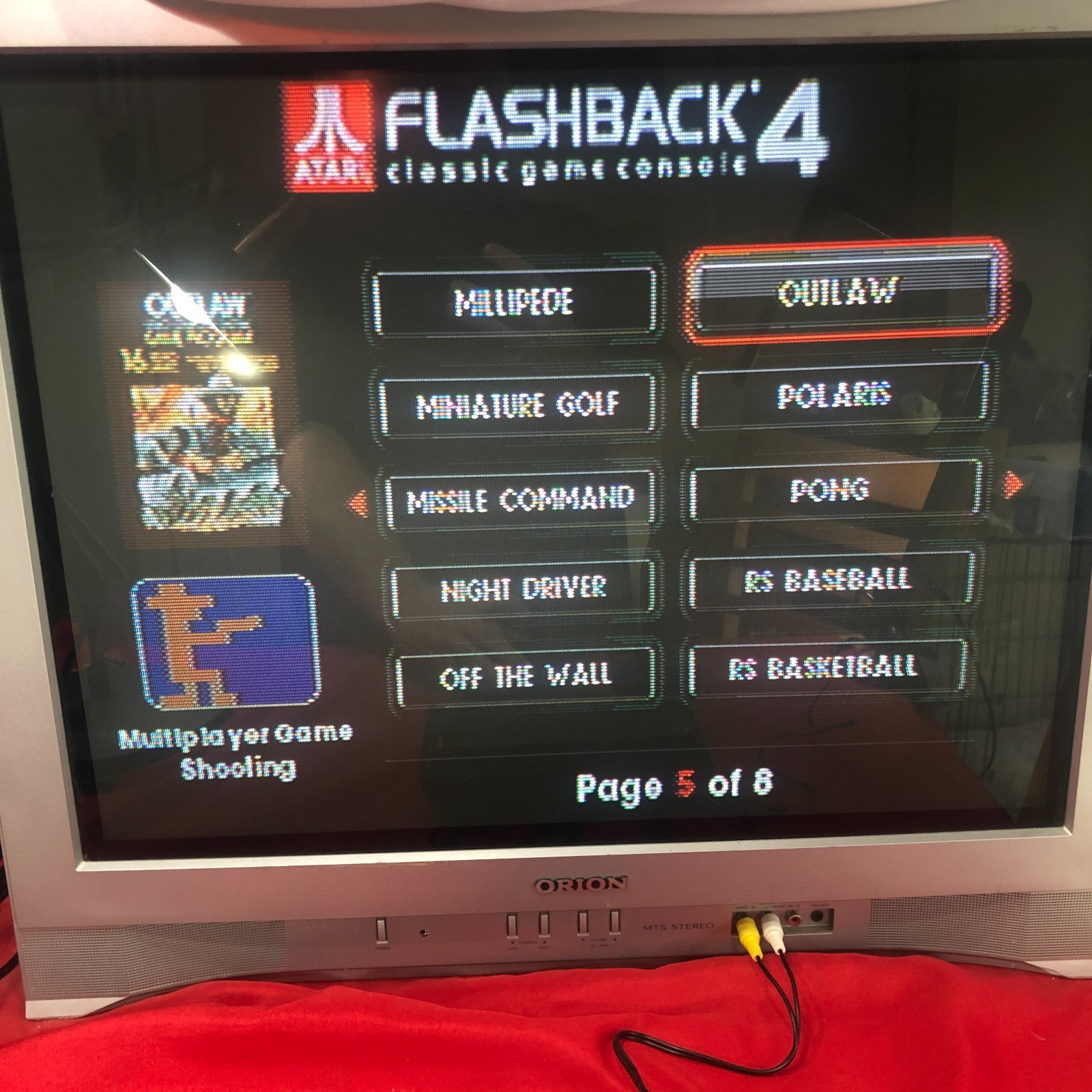Atari Flashback 4 game console 75 games 2 controllers - VIDEO OF IT WORKING!