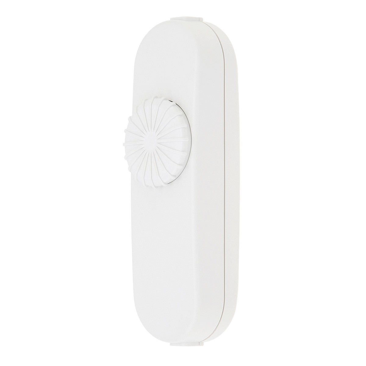 Inline Lamp Switch, Full Range Rotary Dimmer, Cord Switch Replacement 110V White