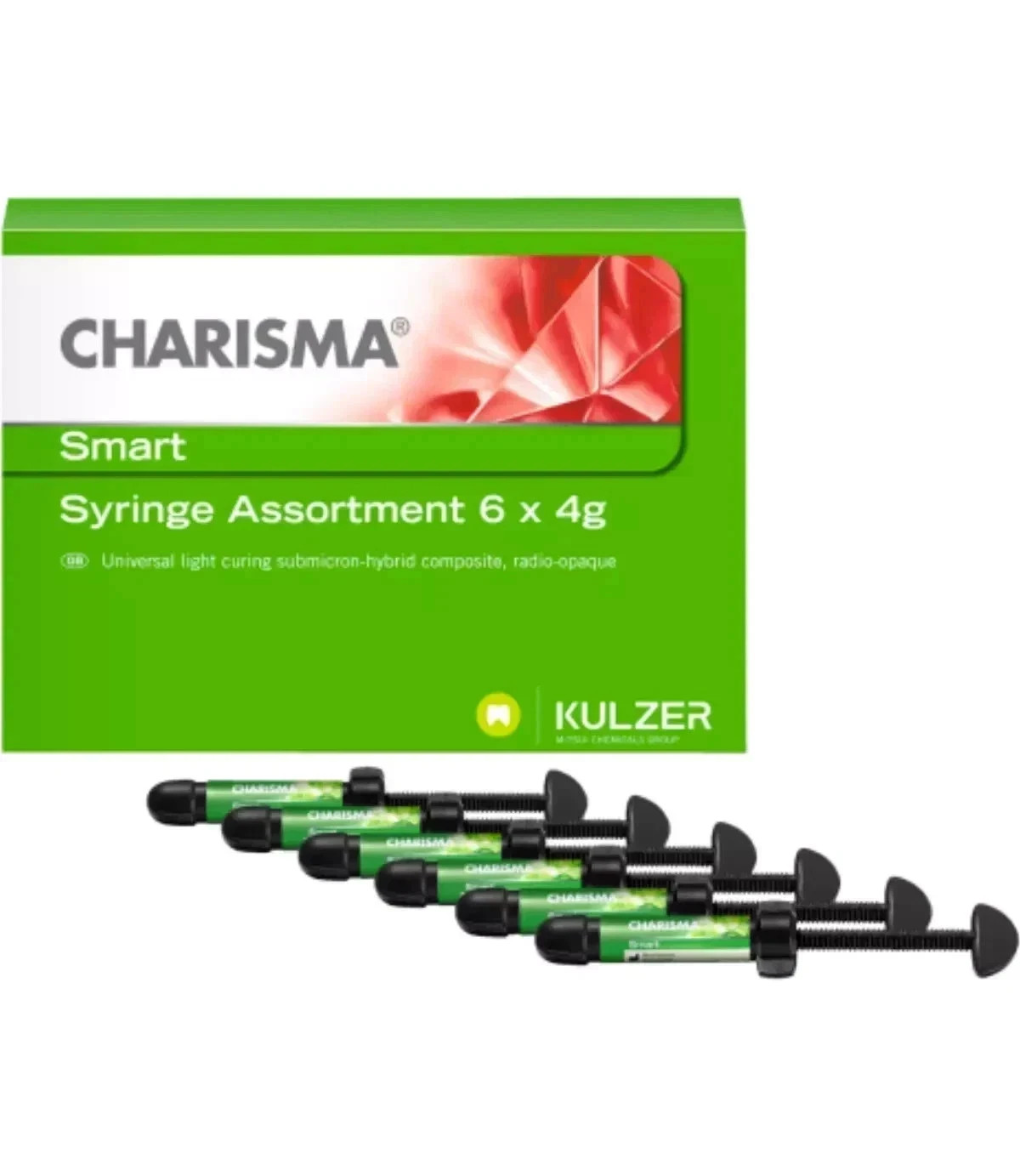 Kulzer Charisma Smart Dental Composite Restorative 6 Syr Kit Free Shipping