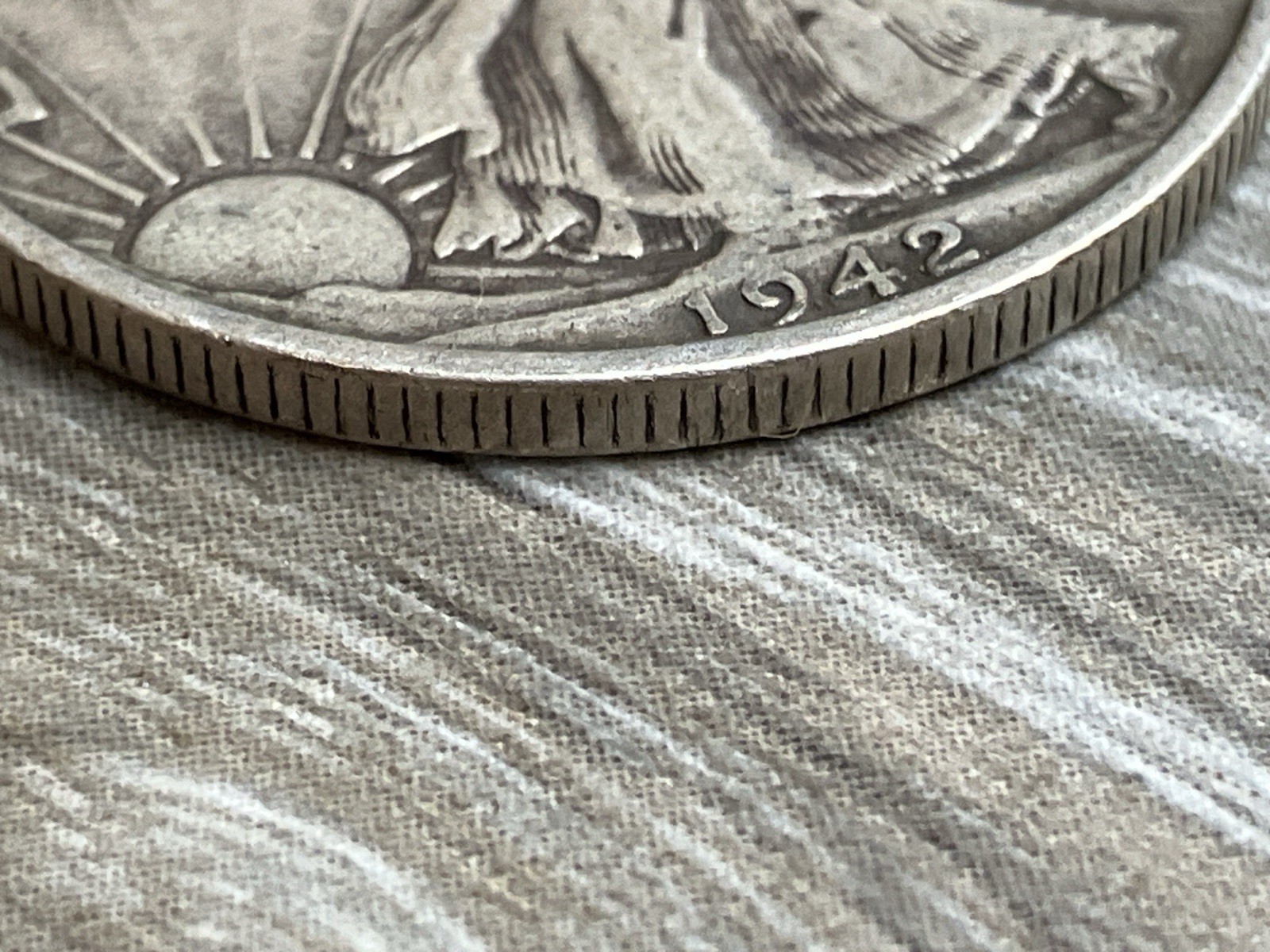 1942-S Walking Liberty Half Dollar Coin