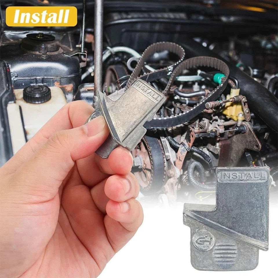 2Pcs Stretch Belt Removal Installer Tool Set Drive Belts Remover Tools For Car