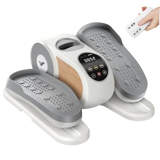 Quiet Elliptical Leg Exerciser for Seniors - Under Desk Elliptical