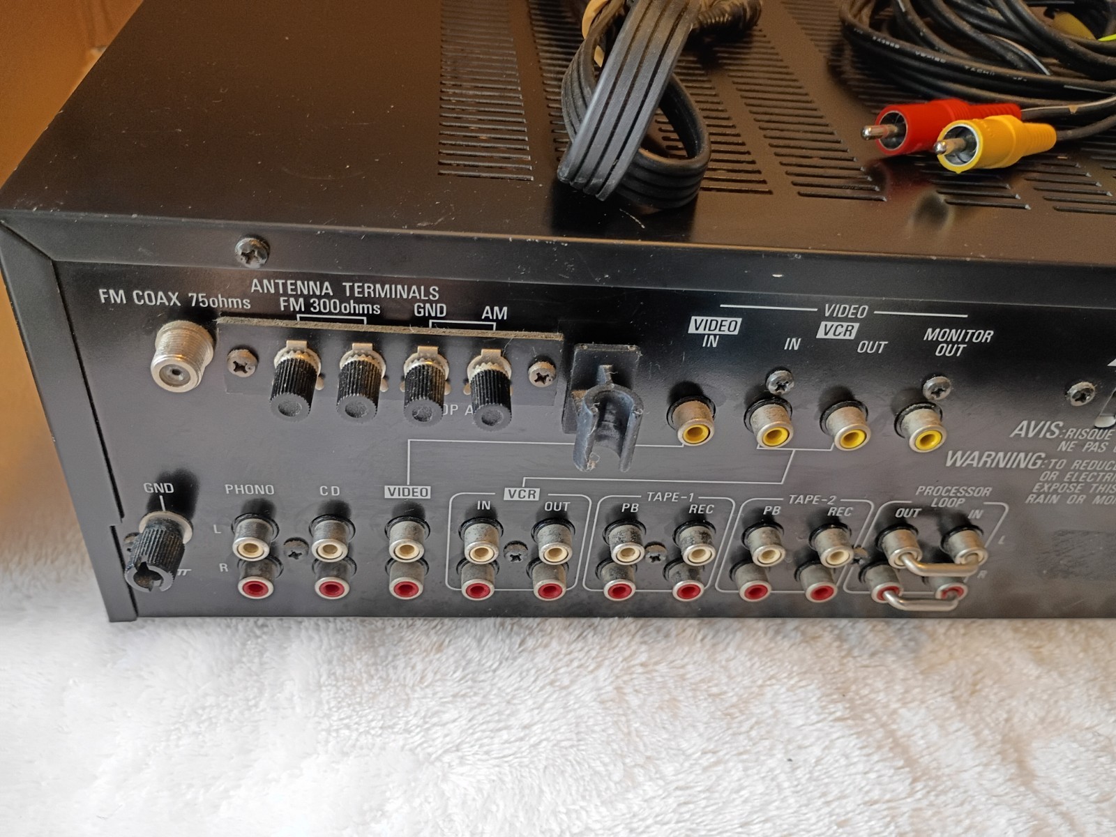 Denon Dra-95vr Precision Audio Component/AV Receiver, TESTED✓ Vintage