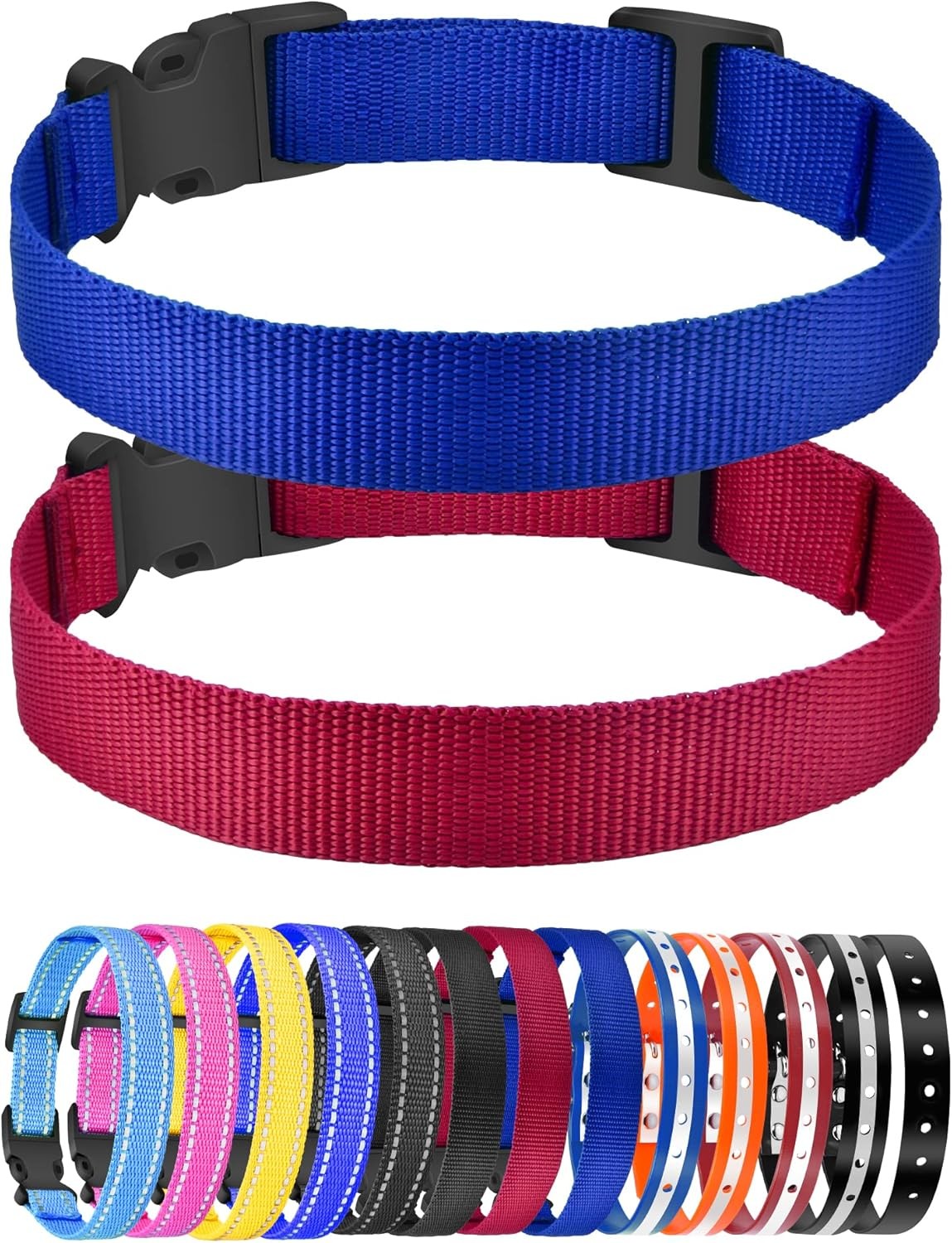 Replacement Collar Strap Bark & Shock Collars 8-27 Inches Adjustable E-Collar