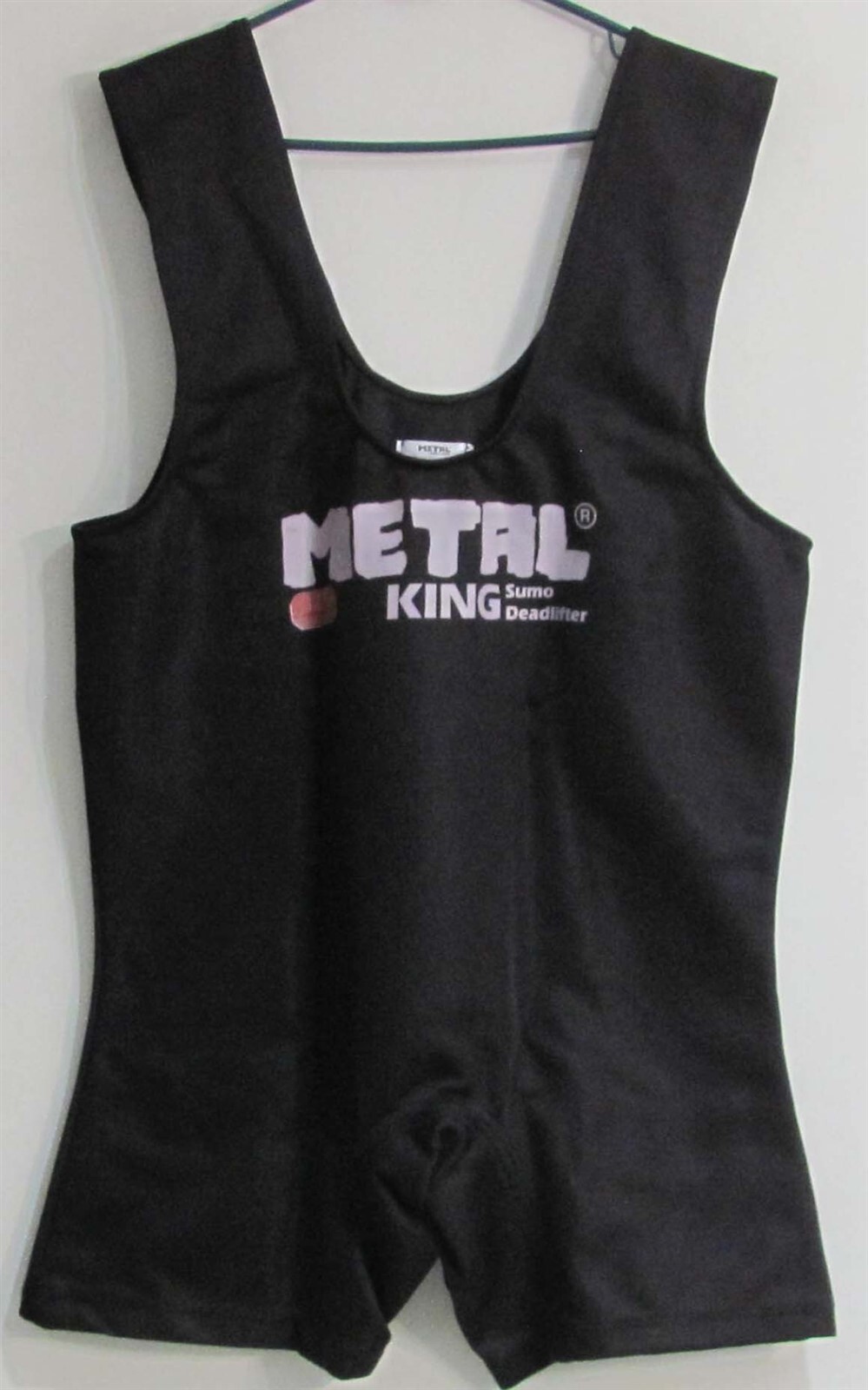 METAL King Sumo Deadlifter Suit size 54 Black (Lightly Used)