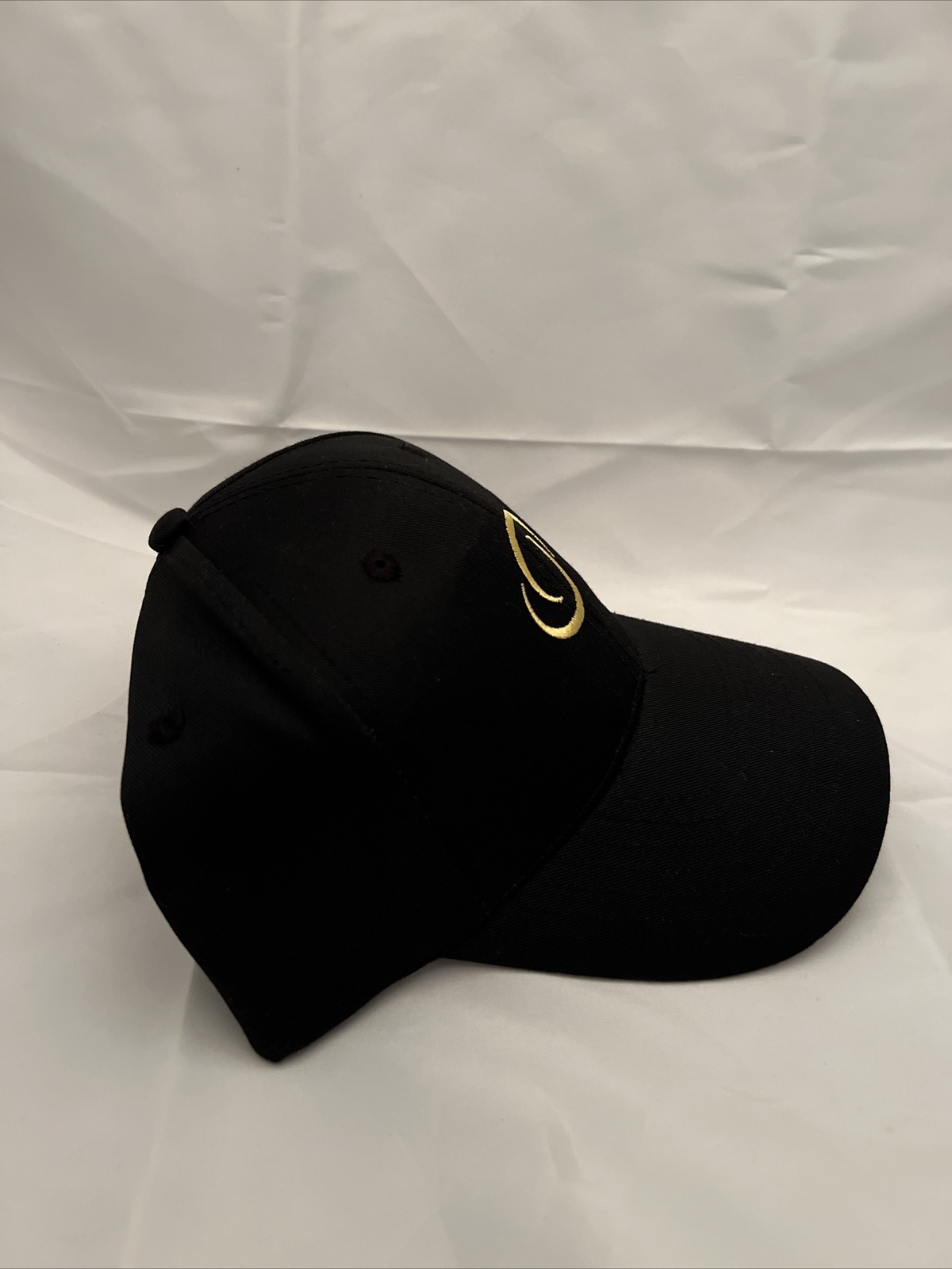 Fujisawa Japan Hat Baseball Cap Black Adjustable Leather Strapback New