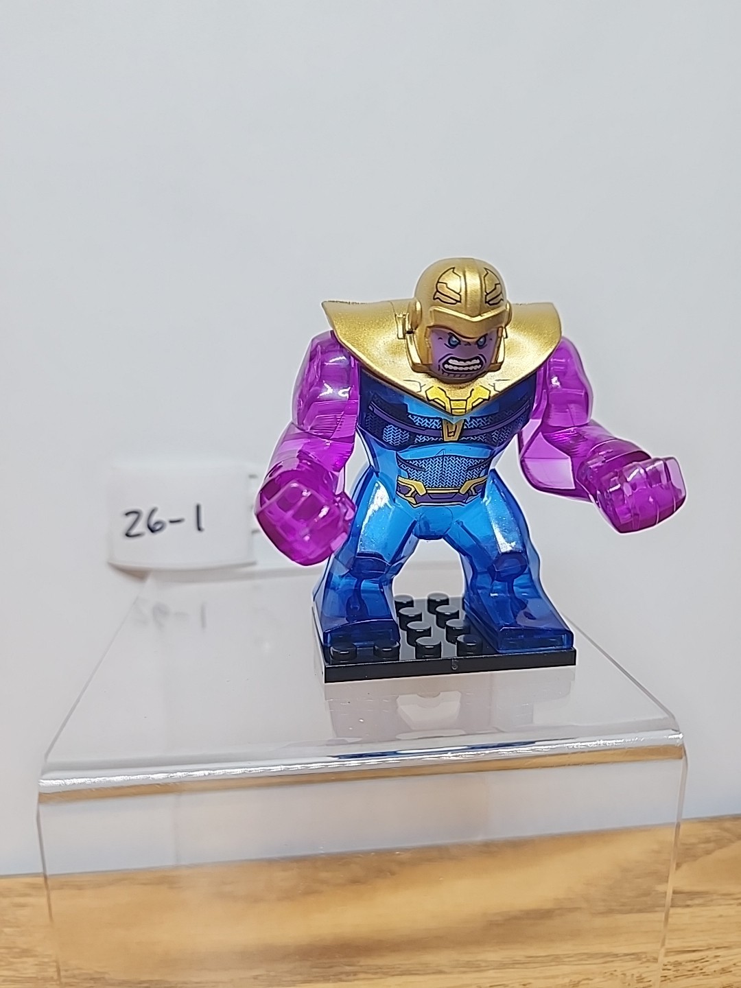 Thanos Transparent Large Custom Minifigure Brand New