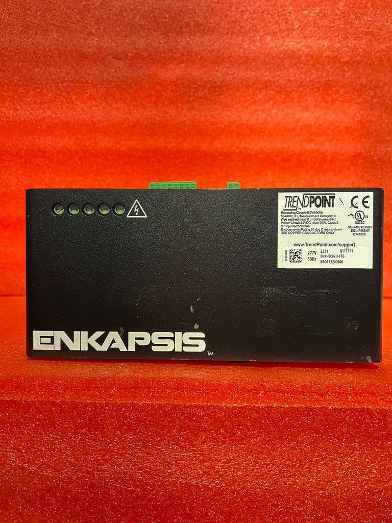 TrendPoint Enkapsis ENKHEC02U-FB3  480/6000A Energy Usage Monitoring Module