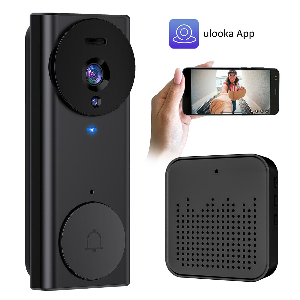 Smart WiFi Video Doorbell Wireless Door Bell Phone Ring Intercom Security Camera