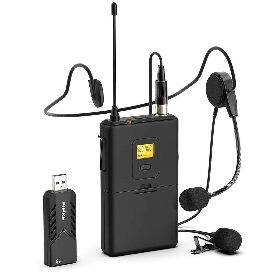 Fifine Technology Wireless Microphone System K031