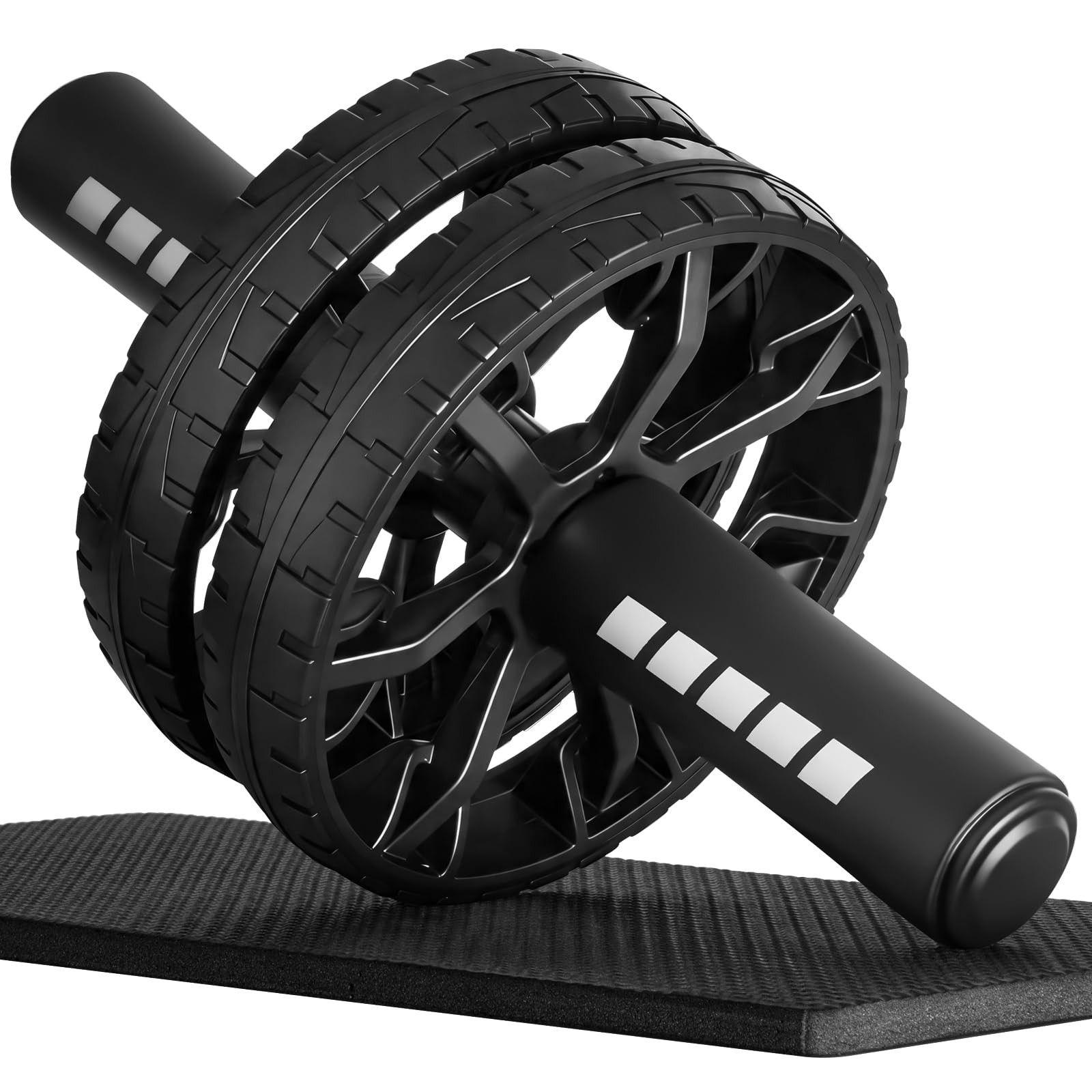 Upgraded Ab Roller Wheel, Abdominal Core Workout Equipment for Home Gym with ...