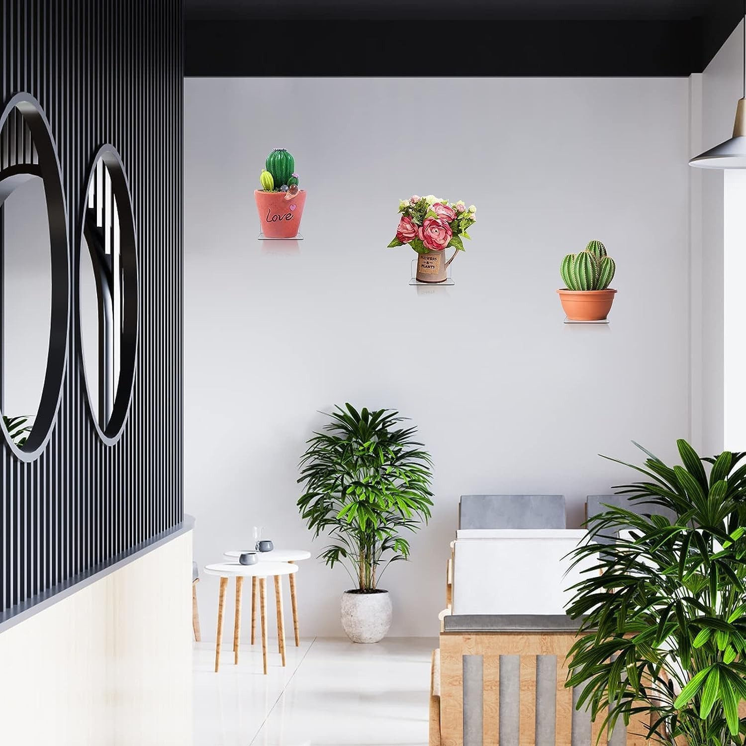 Acrylic Small Shelf,Mini Floating Wall Shelf,Wall Mounted Storage S...