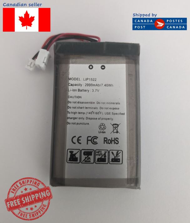Replacement Battery 2000mAh 3.7V for Sony Playstation 4 V1 V2 Controller Dual