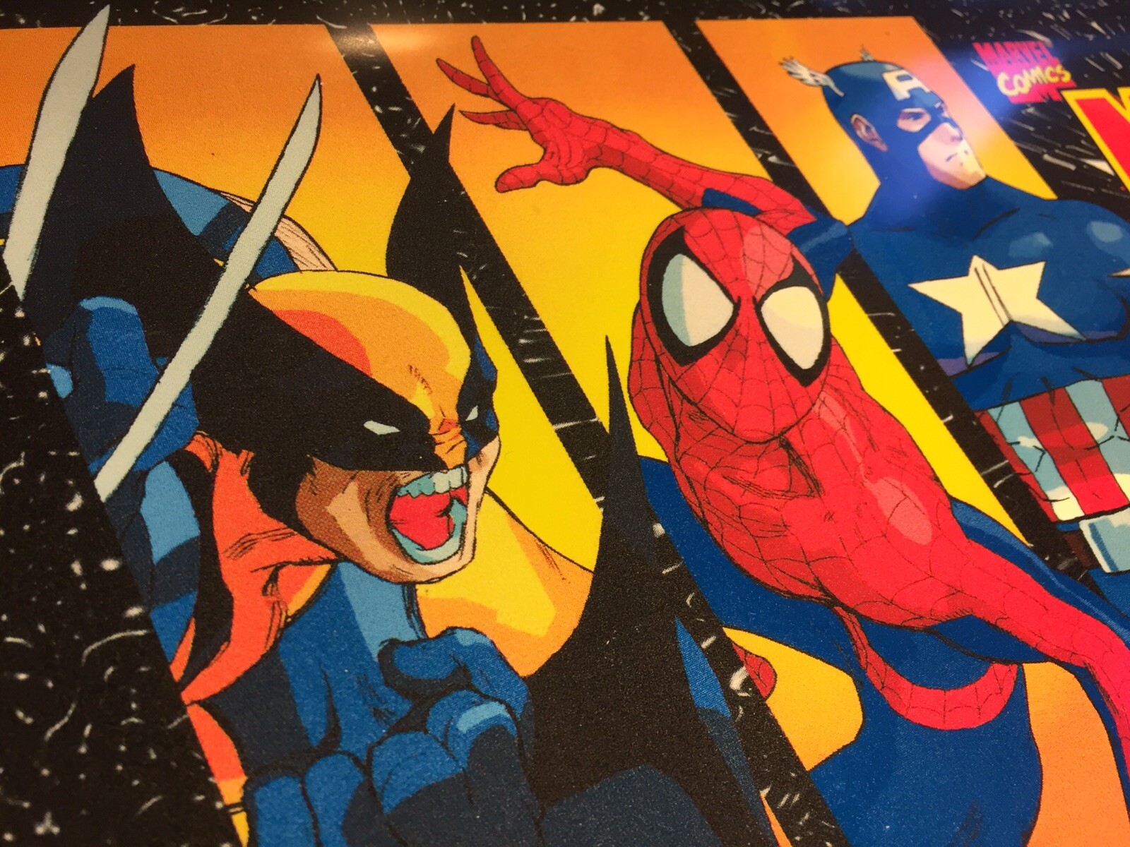Marvel vs Capcom Arcade Marquee 26"x8" and Moves and Instruction Sticker Sheets
