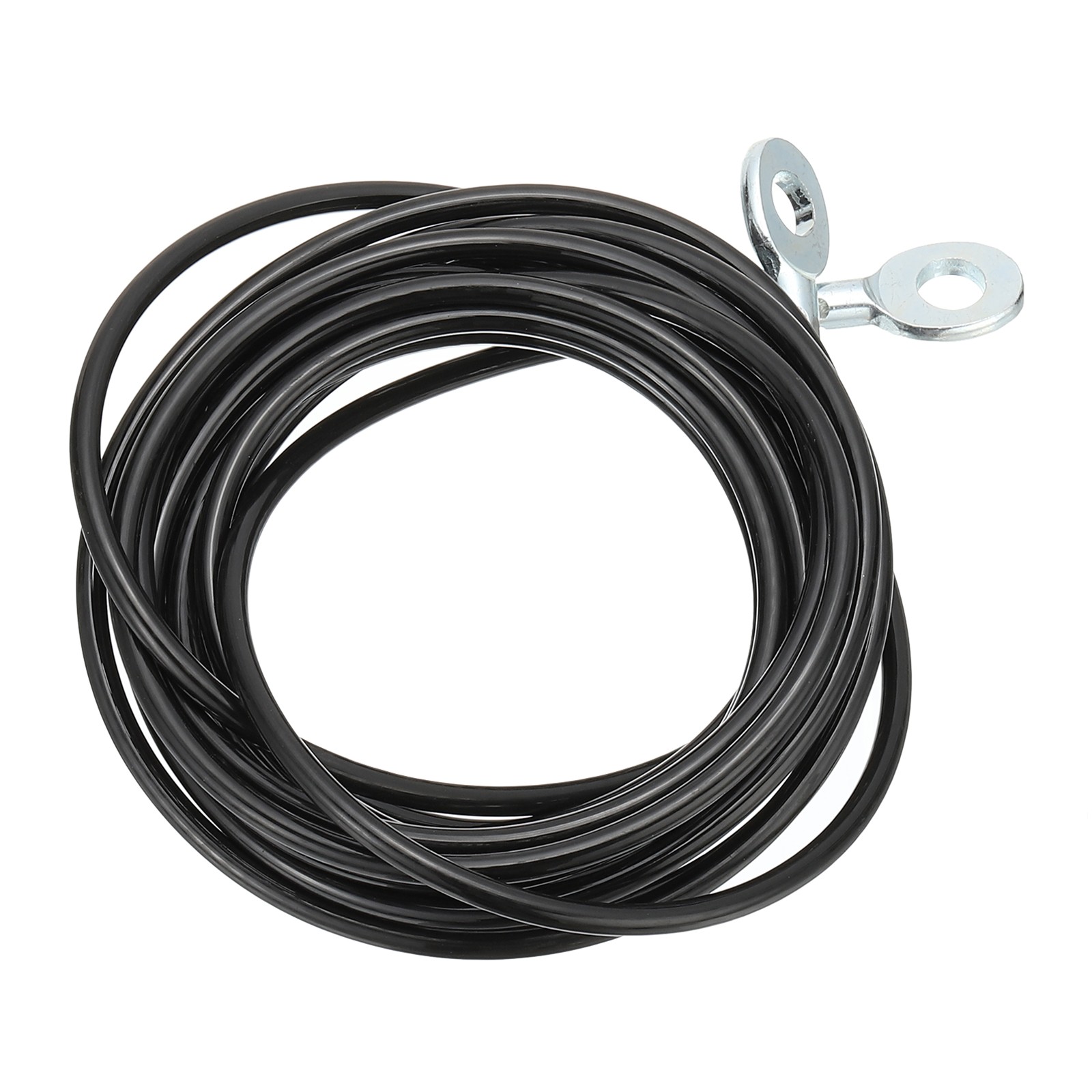 Fitness Pulley Cable Adjustable Cable Pulley System Replacement Black (C-5m)
