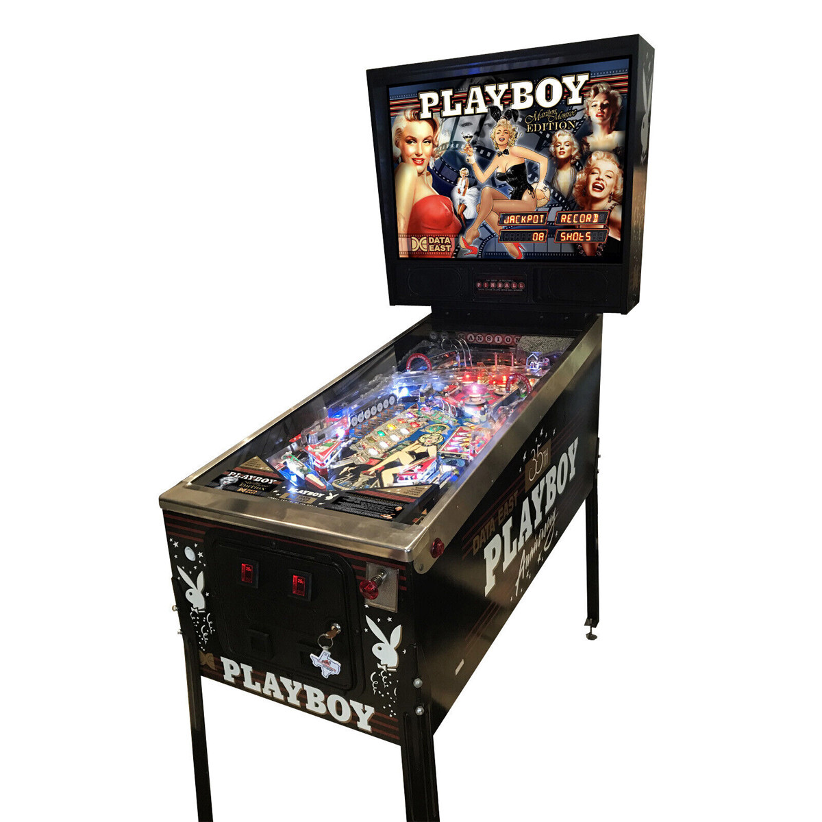 Playboy 35th Anniversary Marilyn Monroe Edition Pinball 1989 -  Refurbished