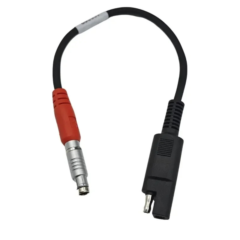 Power Cable A00302 for GPS HiPer Lite Wired To SAE 2-pin Flat Connector GR-3 GR5
