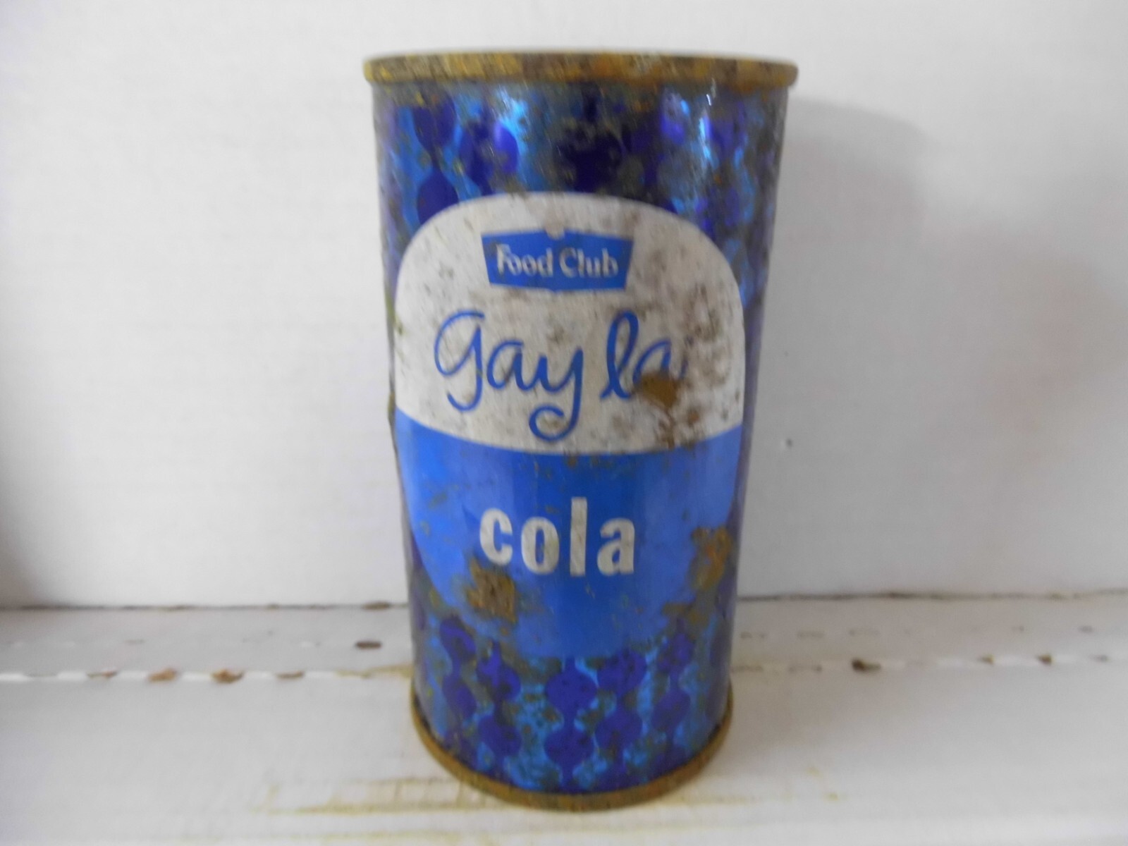FOOD CLUB GAYLA COLA F/T SODA CAN~TOPCO ASSICIATED INC.,SKOKIE,ILL.