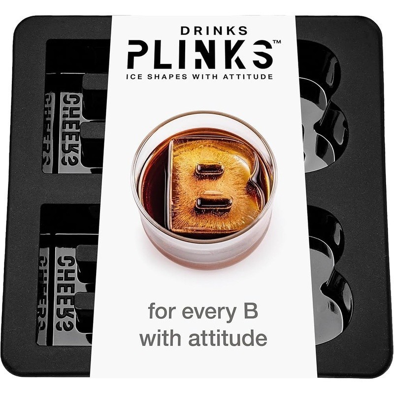 Custom Letter B Silicone Ice Cube Mold Personalized Monogram Gift Drinks New