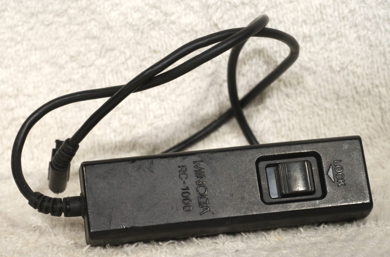 Minolta RC-1000 (RC-1000S)/ Sony RM-S1AM Shutter Release Cable, Exc