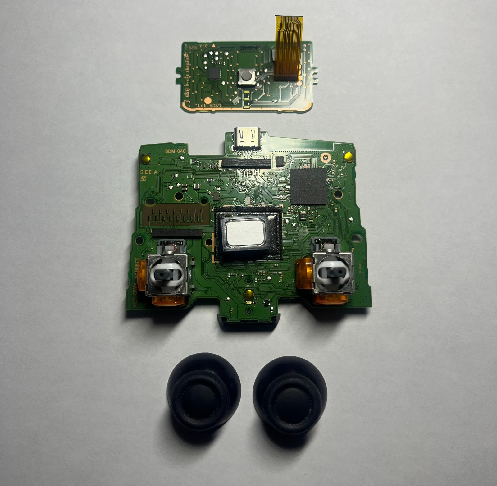PS5 dualsense motherboard PCB with TMR ANTI DRIFT thumbsticks BDM 040 Or BDM 030